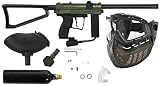 Sporting Goods : Spyder MR1 Military Kit Paintball Gun Package - Matte Olive