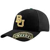 Baylor Bears Hats : Top of the World Baylor Bears Black Tailback Flex Fit Hat