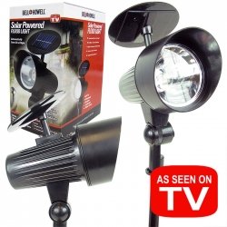 Bell & Howell LED Solar Powered Flood Light