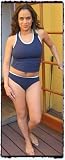 Blissfulbabes racer-back nylon-spandex tankini - nursing/ breastfeeding - S & XL only