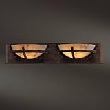 Minka Lavery Lights 6822-14 2LT Bathroom Lighting - Nutmeg Calavera Transitional Indoor Light