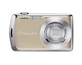 Casio EXILIM EX-Z1 GD Digitalkamera (10 Megapixel, 3-fach opt. Zoom, 6,9 cm (2,7 Zoll) Display) gold
