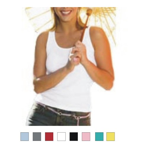 Click here to buy Bella - Ladies' 2x1 Rib Tank Top (4000).