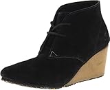 Ocean Minded by Crocs Women's OM391 Ruffout Chukka Wedge,Black/Khaki,9 M US