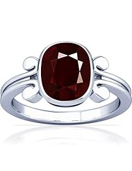 Platinum Cushion Cut Ruby Womens Astrological Ring (GIA Certificate)