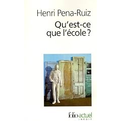 Qu'est-ce que l'�cole ?