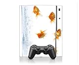 Frisky Goldfish Design PS3 Playstation 3 Body Protector Skin Decal Sticker