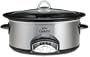Crock-Pot 38601-C 6-Quart Oval Smart-Pot Slow Cooker, Chrome