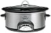 Crock-Pot 38601-C 6-Quart Oval Smart-Pot Slow Cooker, Chrome