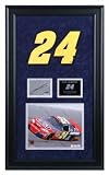 Mounted Memories Jeff Gordon Framed Photo w/ Autographed Card