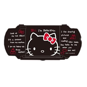 【クリックでお店のこの商品のページへ】ハローキティ PSP-3000シリーズ 専用カバー ブラック