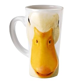 Duck "Feelin' Just Ducky" Latte Mug