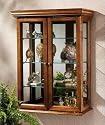 Furniture online: Country Tuscan Style Hardwood Wall Curio