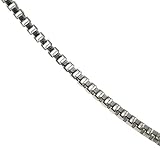 Platinum Box Chain, 18