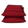 Fieldcrest Classic Red Sheet Set - Queen