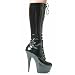 Ellie Shoes Women's 609-JUNGLE 6 Lace-Up Platform Knee Boot Available in 4 Colors