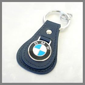 BMW Double Tear Drop Leather attorney Chain