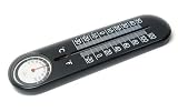 Weather Guard CH-008 11.5 Inch Tube Thermometer Hygrometer -