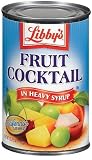 Libby's Fruit Cocktail In Heavy Syrup, 15.25 oz Cans, 12 ct (Quantity of 1)