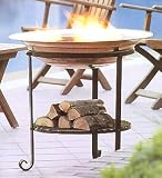 Tall Fire Pit with Stand