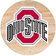 Thirstystone Natural Sandstone Set of 4 Coasters Ohio State University