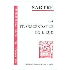La Transcendance de l'�go