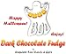 BOO Halloween Dark Chocolate Fudge Box