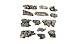 Woodland Scenics Ready Rocks-Outcroppings 13/Pkg