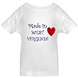 MADE IN WEST VIRGINIA - WEST VIRGINIA TODDLER - State-series - White Toddler T-shirt