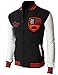 H2H Mens Slim Fit Cotton Varsity Baseball Bomber Jacket Of Various Styles