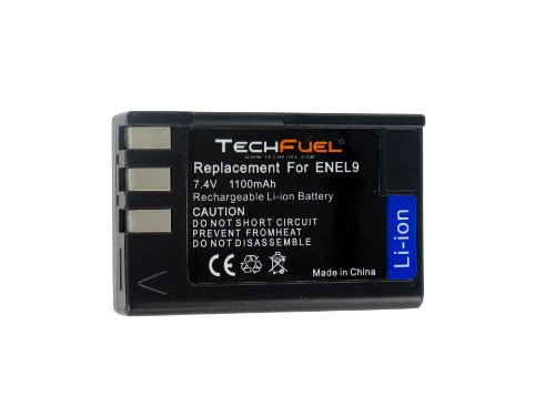 Nikon D5000 Digital Camera Battery - Premium TechFuel® EN-EL9 Battery