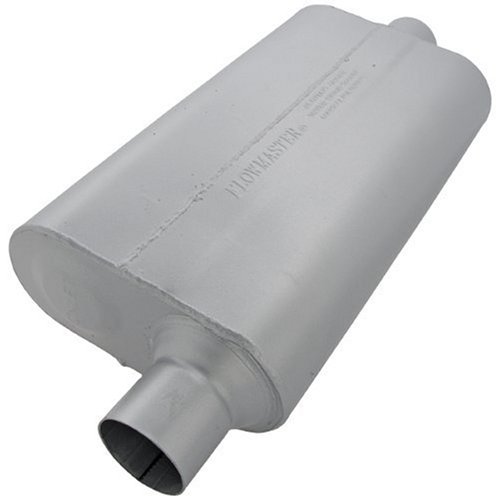 Flowmaster 942551 50 Delta Flow Muffler - 2.50 Offset IN / 2.50 Center OUT - Moderate Sound Flowmaster 942551 50 Delta Flow Muffler - 2.50 Offset IN / 2.50 Center OUT - Moderate Sound