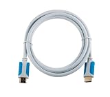 Cmple - 25ft Ultra High Speed HDMI Cable, Version 1.3, Category 2, 1080p, Mac, White