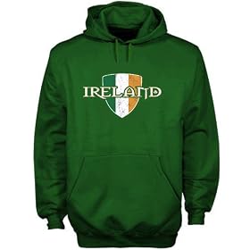 Ireland Hoodie, Ireland Sweatshirt, St Patrick's Day Sweatshirt