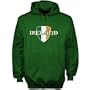 Ireland Hoodie, Ireland Sweatshirt, St Patrick's Day Sweatshirt, X-Large, Kelly Green