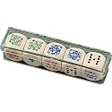 Poker Dice In Clear Case