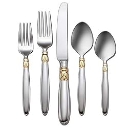 Oneida Wedgwood Golden Seville 5-Piece Individual Place Setting