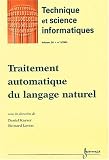 Traitement automatique du langage naturel technique et science informatique