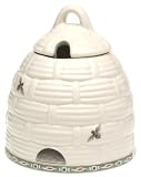 Pfaltzgraff Naturewood Sculpted Stoneware Honey Pot