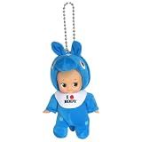 ローズオニールキューピー×ロディ ボールチェーンマスコット(ブルー)