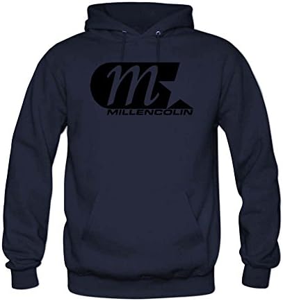 Women's Millencolin DIY Cotton Graphic Hoodies Jacqueline begay L Navy