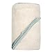 Bumkins Organic Cotton Hooded Towel Set - Sage Satin Trim