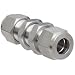 Brennan N2700-LN-SS Series, Stainless Steel Double Ferrule Tube Fitting, Bulkhead Union, Tube OD