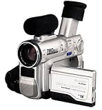 Sharp VL-WD650U 3' Viewfinder Screen Digital Camcorder with Bonus Bag