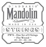 Produkt-Bild: D'Addario FW74 Flatwound Mandolin 11-36 Medium