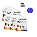 Polaroid PIF-300 Instant Film for 300 Series Cameras- 6 Packs + DBROTH Fiber Cloth