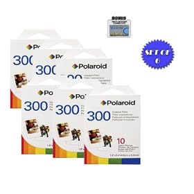 Polaroid PIF-300 Instant Film for 300 Series Cameras- 6 Packs