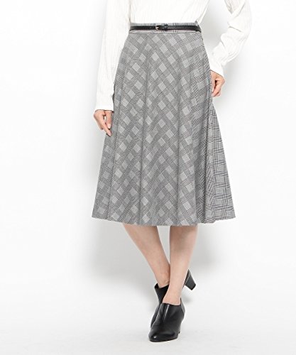 (グローブ) grove ベルト付きミモレ丈スカート 76879008