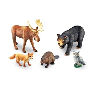 Learning Resources Jumbo Animals - forest Animals by 