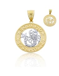 Gold Scorpio Zodiac Charm, 10k